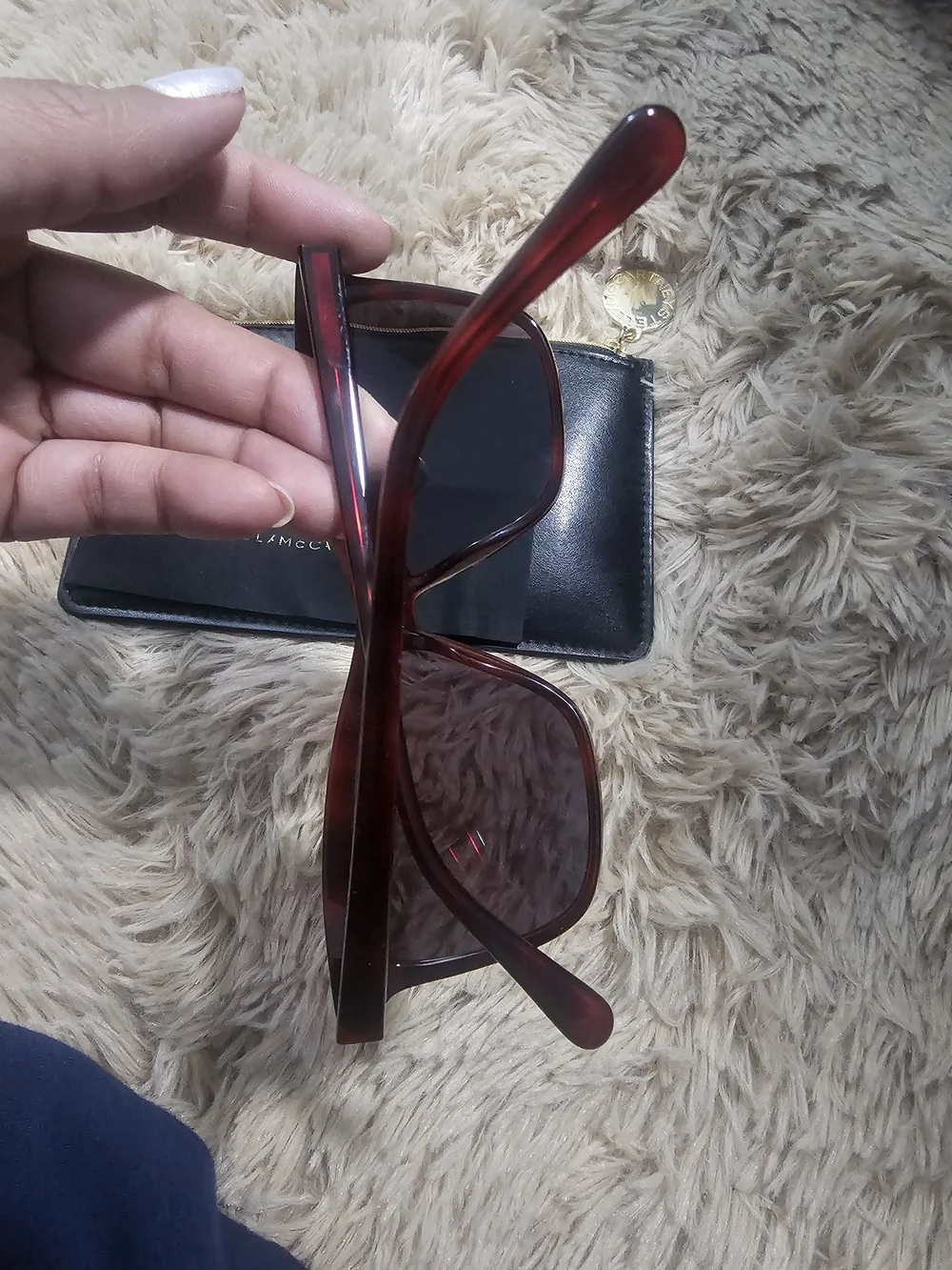 Stella McCartney Women's Red Cat-Eye Sunglasses